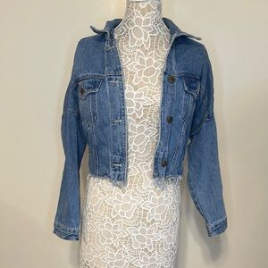EUC small Mono B Jean jacket.
